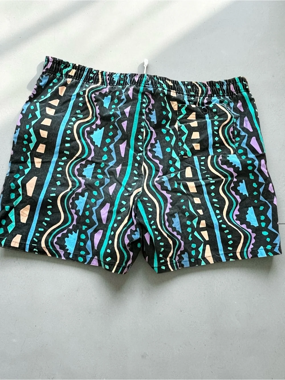 Vintage Campus 80’s Screech swim shorts trunks-M